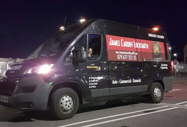 James Emergency Locksmith Cardiff Van